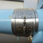 Klemm L25 Aufbau 7 Schlitzverkleidung