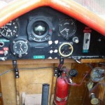 Klemm L25 EJOL vorher Instrumentenbrett hinten