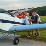 Hahnweide 4-1 Klemm 25 D-EJOL und schwedische Klemm Piloten